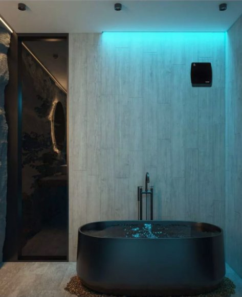 Вентилятор вытяжной Vakio Smart EF-150 черный