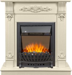 Каминокомплект Royal Flame Palermo SFT (Разборный) c очагом Aspen Black слоновая кость