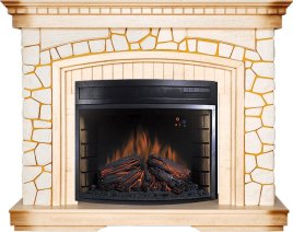 Каминокомплект Royal Flame Glasgow c очагом Dioramic 28 LED FX