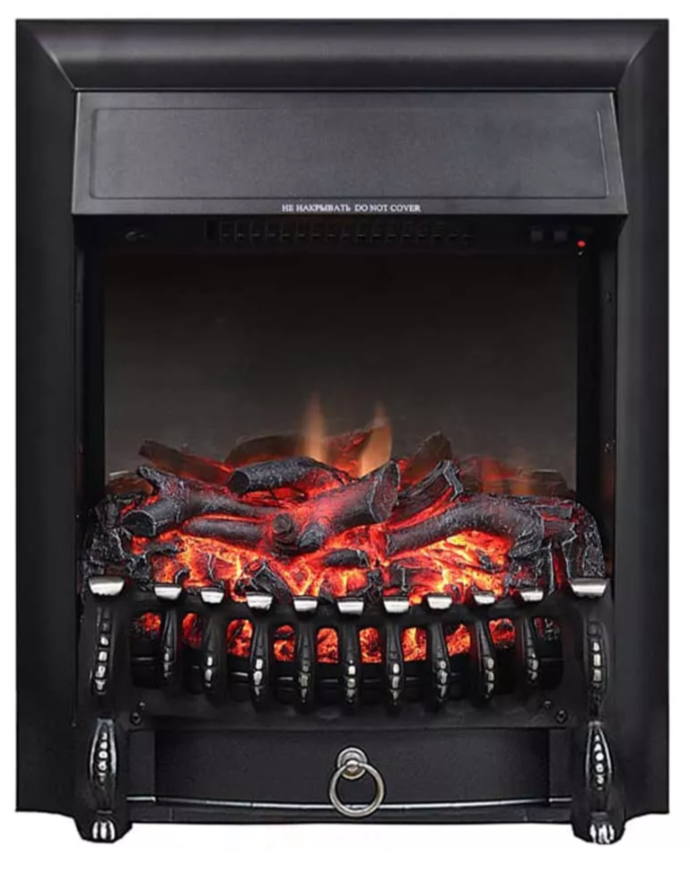 Каминокомплект Хорошие Камины Юпитер с очагом Royal Flame Fobos FX Black белый — фото 5