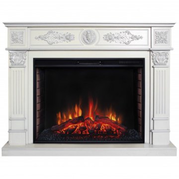 Каминокомплект RealFlame Leonardo 33 WT с очагом Epsilon 33 S