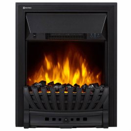 Каминокомплект Firelight Forte Wood Classic с очагом Electrolux EFP/P-1020LS камень темный/шпон венге