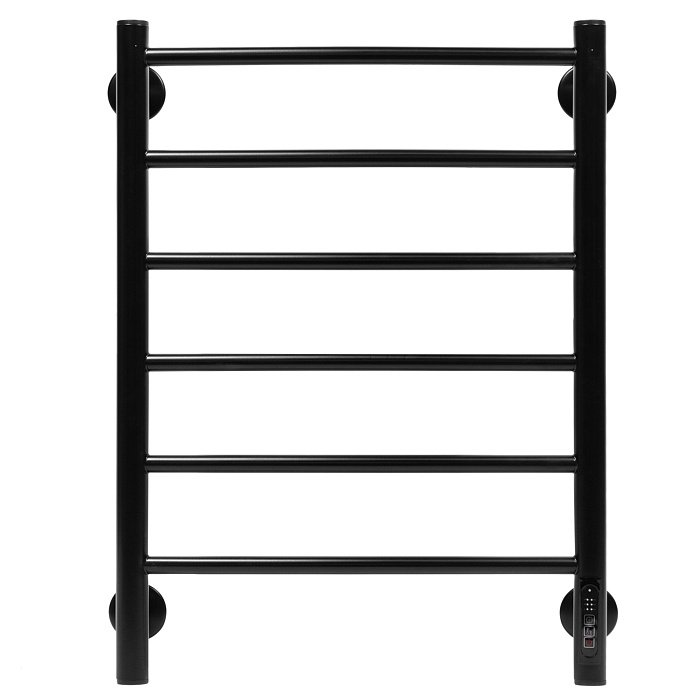 Электрический полотенцесушитель Royal Thermo Classic Black П6 450х650 (встроенный диммер) — фото 1