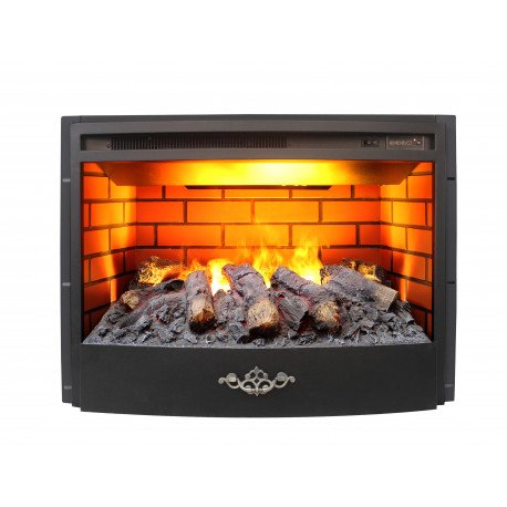 Изображение товара Электрический камин Real-Flame Country Lux Rock 25/25.5 AO с 3D огнем и регулировками