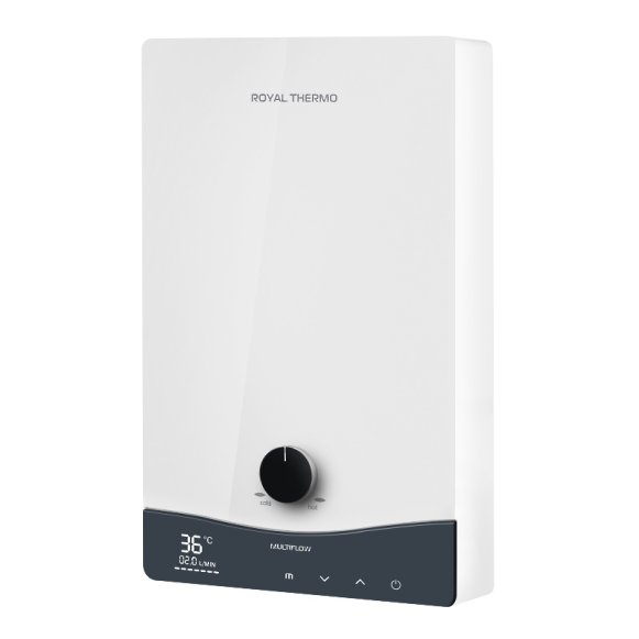 Изображение товара Проточный водонагреватель Royal Thermo NPX 8 Multiflow с LCD дисплеем