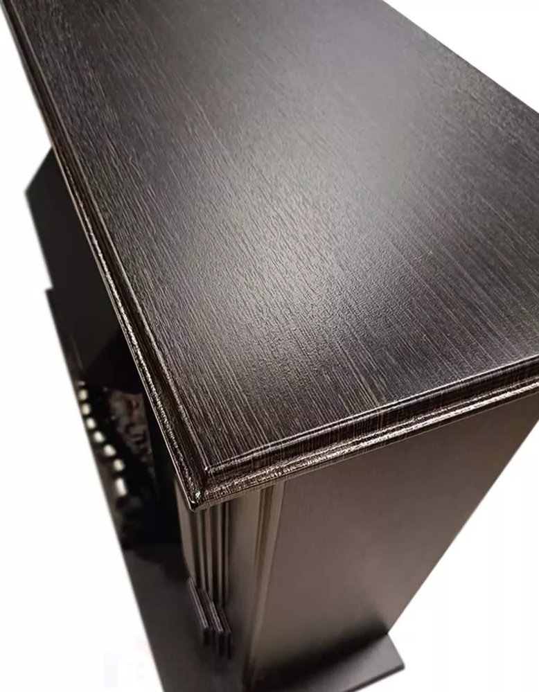 Каминокомплект Хорошие Камины Юпитер с очагом Royal Flame Fobos FX Black венге — фото 4