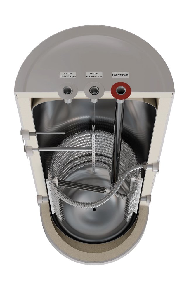 Бойлер косвенного нагрева E8 tempo ETS-200L белый