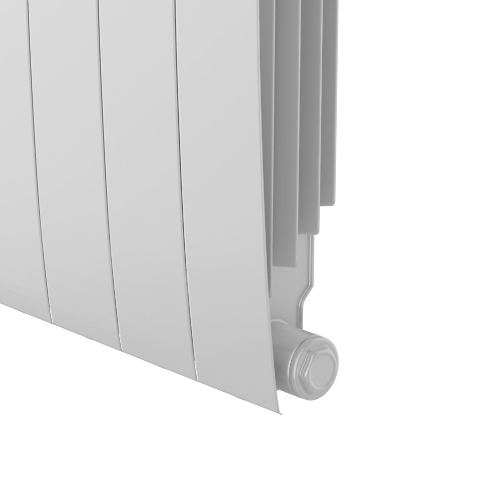 Биметаллический радиатор отопления Royal Thermo BiLiner 500 Bianco Traffico VR80 8 секций