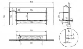 Биокамин Zefire Elliot Stemalit 1400