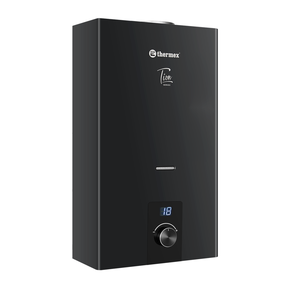 Газовый проточный водонагреватель Thermex T 20 D Black — фото 3