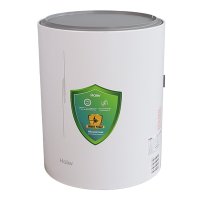 Накопительный водонагреватель Haier ES15V-RQ1 R над раковиной