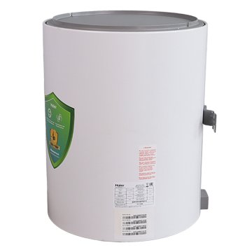 Накопительный водонагреватель Haier ES15V-RQ1 R над раковиной