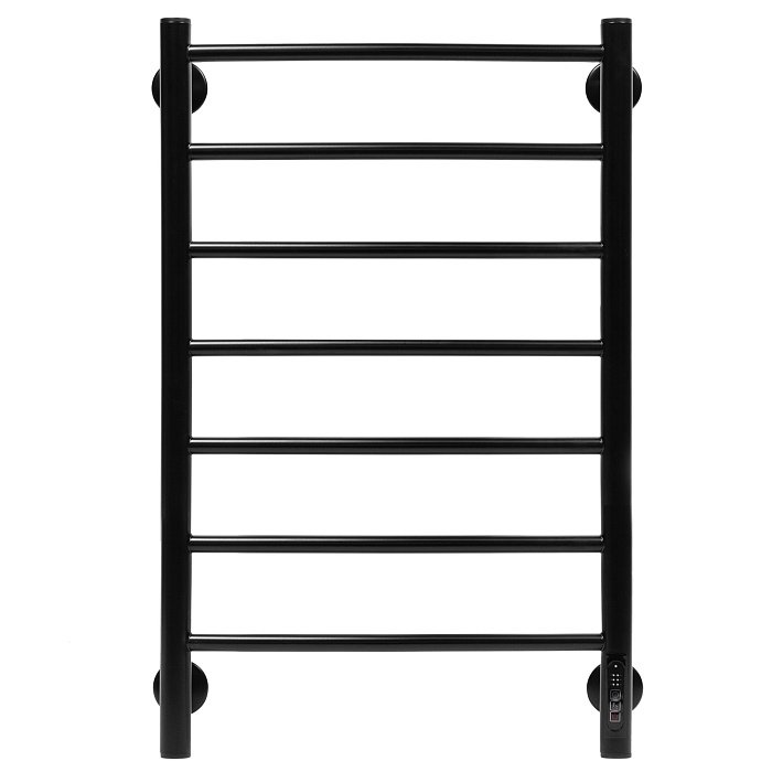 Электрический полотенцесушитель Royal Thermo Classic Black П7 500х800 (встроенный диммер) — фото 1