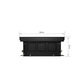 Внутрипольный конвектор Royal Thermo Atrium 90/200/2800-DG-U-LB