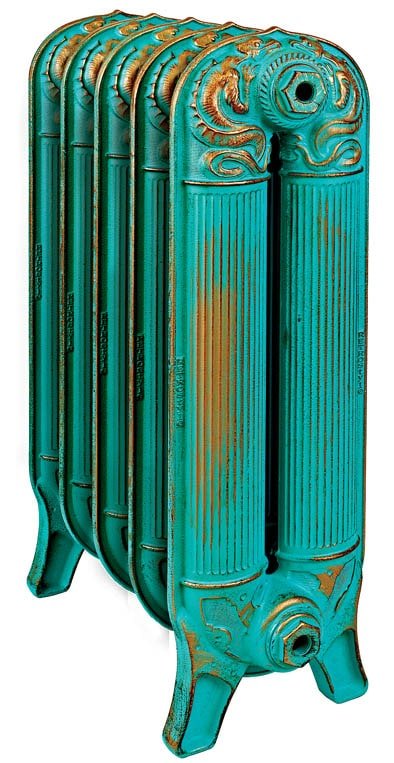 Чугунный радиатор отопления RETROstyle Barton 8 секций, РАДИМАКС RS-BAR 560-8s — фото 1