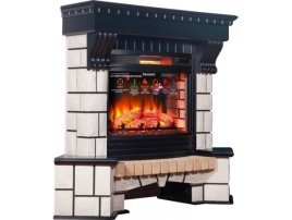 Каминокомплект Interflame Exter угловой под очаг Panoramic 06 25 LED FX QZ