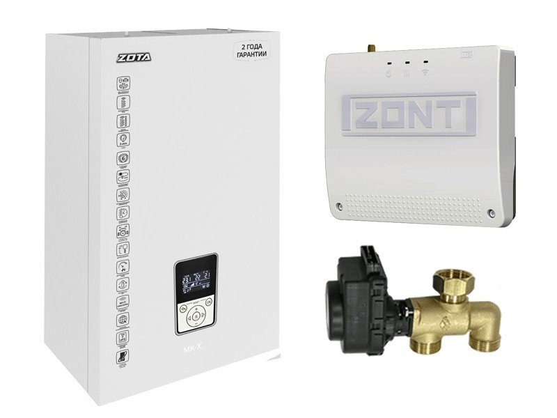 Миникотельная-SET Zota МК-X Plus 9 (клапан ZOTA BPV+ZONT SMART 2.0 с OpenTherm ZOTA) — фото 4