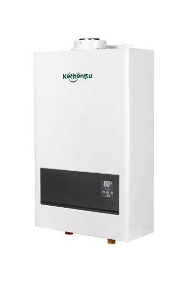 Изображение товара Газовый проточный водонагреватель Kotitonttu Suari S12 FT, 24 кВт, для частных домов