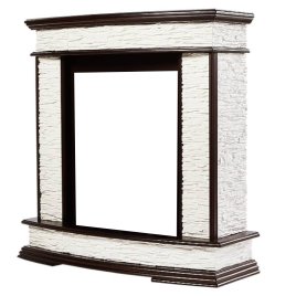 Портал Firelight Scala Classic сланец скалистый белый/шпон тёмный дуб