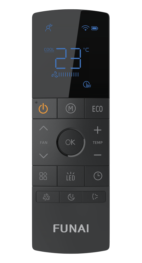 Сплит-система Funai RAC-I-AN55HP.D02/S/RAC-I-AN55HP.D02/U Akoya Nero Inverter