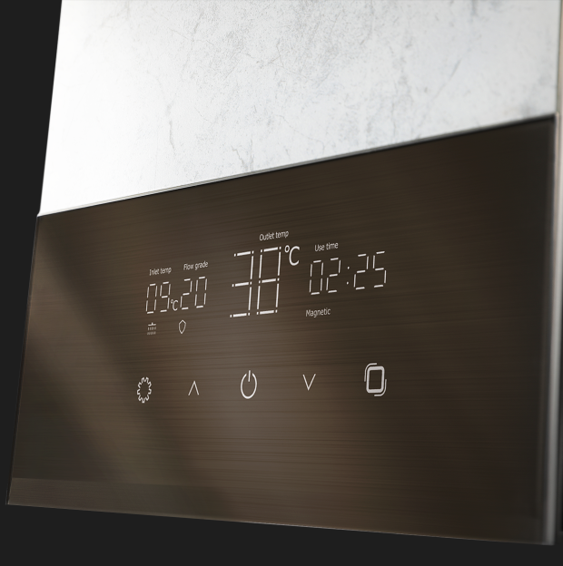 Проточный водонагреватель AURUS AWH I 8.8 IN White Marble