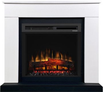Каминокомплект Dimplex Bergen (Разборный) с очагом XHD23L-INT белый с черным