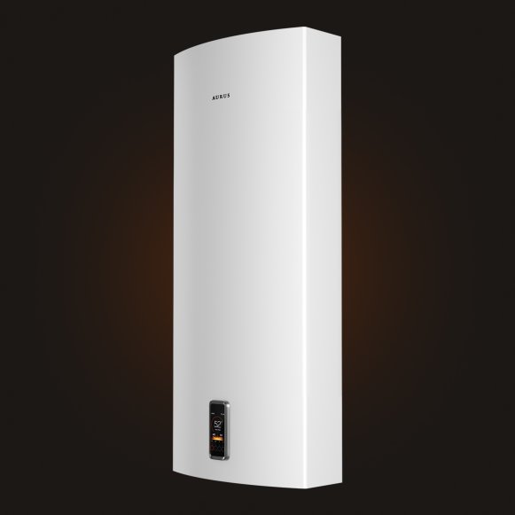 Изображение товара Накопительный водонагреватель AURUS AWH SS 80 S White с Wi-Fi и защитой IPX4