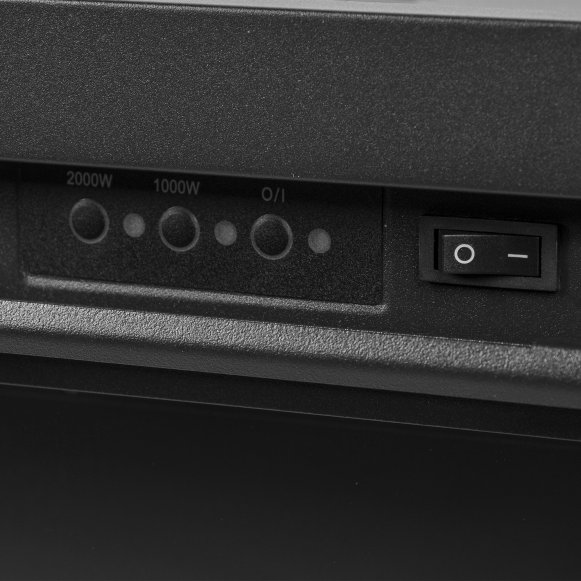 Каминокомплект Firelight Bricks 25 с очагом Electrolux EFP/P-2520LS N камень белый/белая эмаль