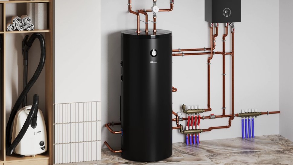 Бойлер косвенного нагрева E8 tempo ETS-200L черный