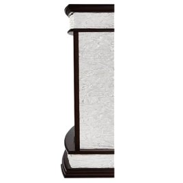 Каминокомплект Firelight Scala Classic с очагом Electrolux EFP/P-1020LS сланец скалистый белый/шпон тёмный дуб