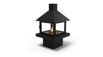 Островной биокамин Lux Fire Куб 850