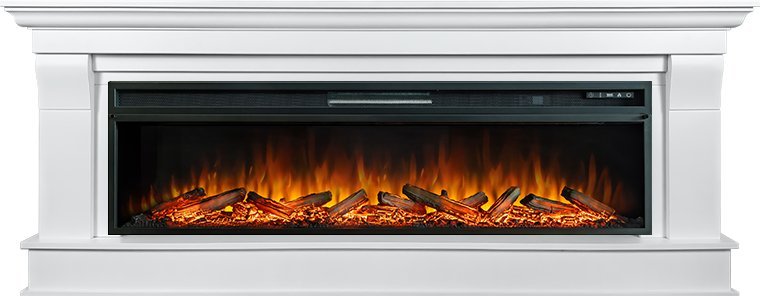 Каминокомплект Royal Flame Monaco 60 (Разборный) с очагом Vision 60 LOG LED белый — фото 1