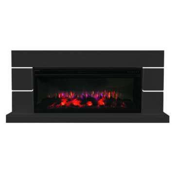 Каминокомплект Interflame Норд черный с очагом FreeSpace 50 LED FX QZ