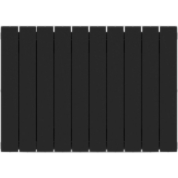 Изображение товара Биметаллический радиатор Rifar Supremo 500 10 секций антрацит боковое подключение