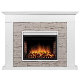 Каминокомплект Firelight Miami 25 с очагом Electrolux EFP/P-2520LS N белый/серый