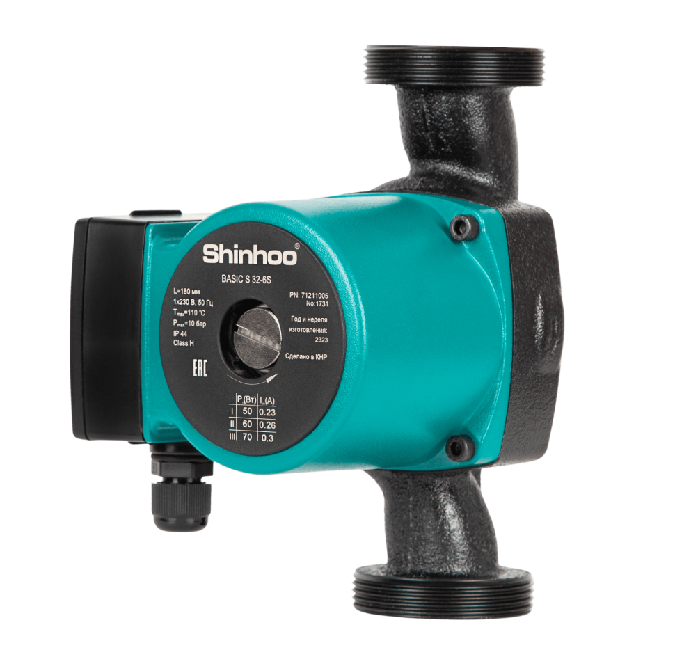Циркуляционный насос Shinhoo Basic S 32-6S — фото 2