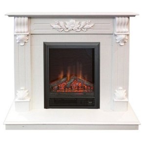 Каминокомплект RealFlame Ottawa STD/EUG WT с очагом Eugene