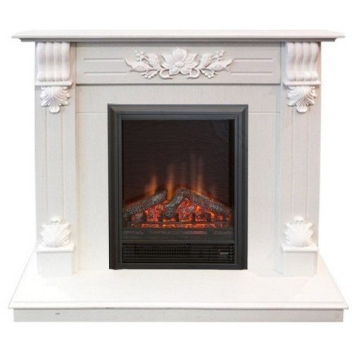 Каминокомплект RealFlame Ottawa STD/EUG WT с очагом Eugene Каминокомплект RealFlame Ottawa STD/EUG WT с очагом Eugene