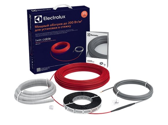 Изображение товара Комплект теплого пола Electrolux ETC 2-17-200 Twin Cable