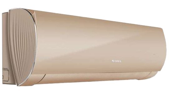Изображение товара Настенный кондиционер Gree Lyra Inverter Champagne мощность 2.7 кВт для помещений 25 кв.м.