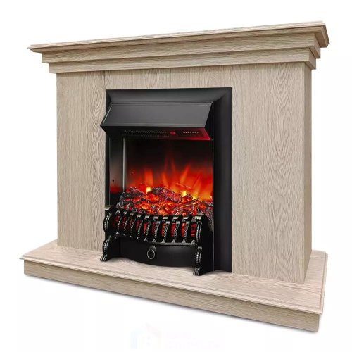 Каминокомплект Хорошие Камины Марс с очагом RealFlame Fobos Lux BL S сосна — фото 2