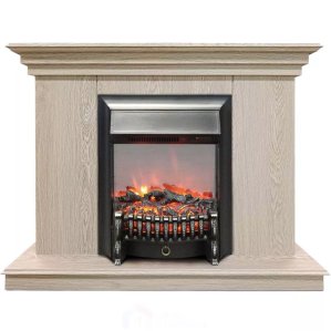 Каминокомплект Хорошие Камины Марс с очагом RealFlame Fobos Lux BL S сосна
