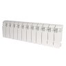 Радиатор алюминиевый Global VOX-R 200 12 секций боковое подключение белый RAL 9010