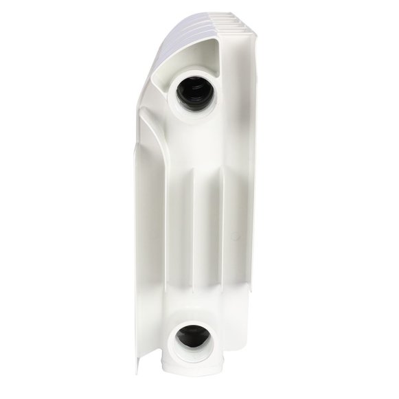 Радиатор алюминиевый Global VOX-R 200 12 секций боковое подключение белый RAL 9010