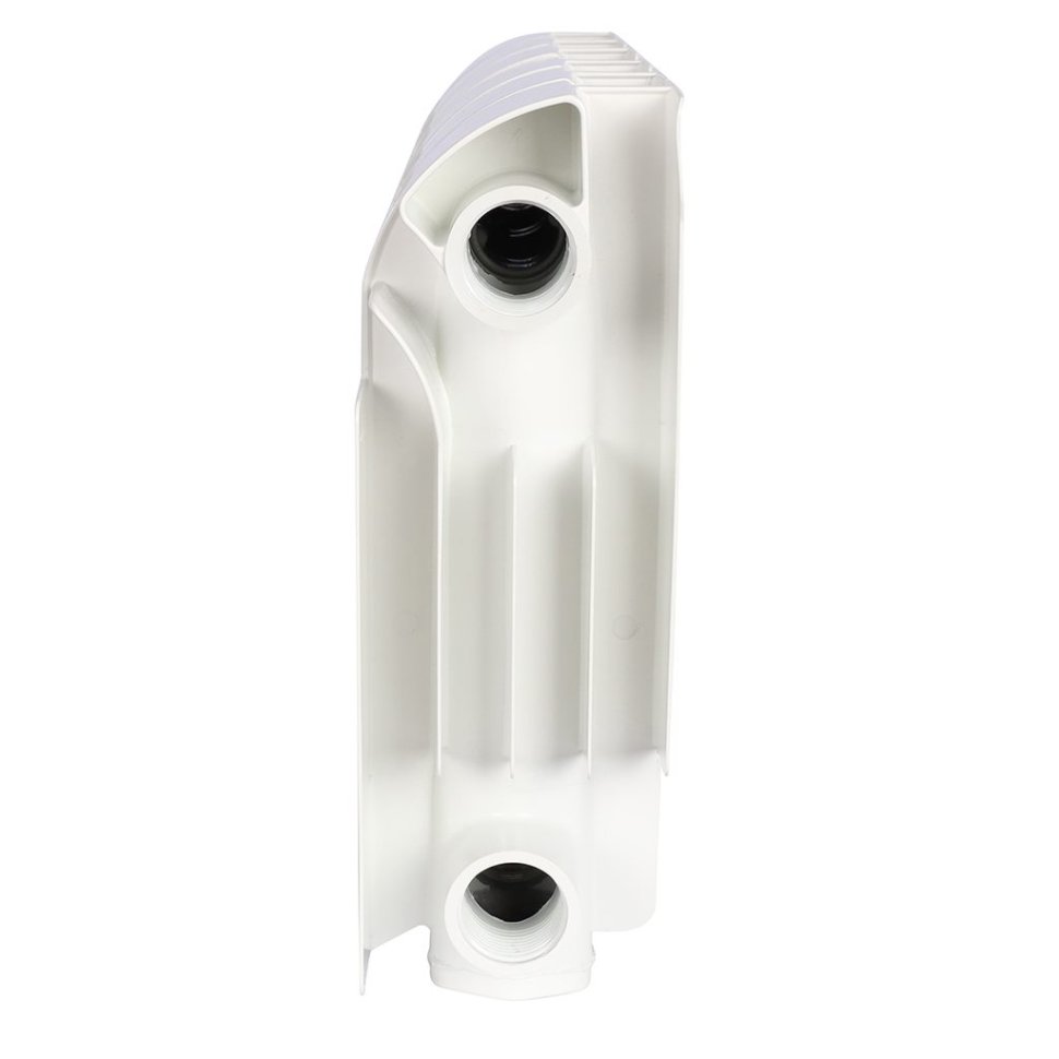 Радиатор алюминиевый Global VOX-R 200 12 секций боковое подключение белый RAL 9010