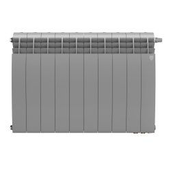 Биметаллический радиатор отопления Royal Thermo BiLiner 500 Silver Satin VR80 10 секций