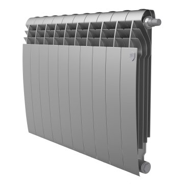 Биметаллический радиатор отопления Royal Thermo BiLiner 500 Silver Satin VR80 10 секций