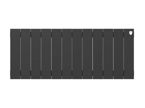 Биметаллический радиатор отопления Royal Thermo PianoForte 300 12 секций Noir Sable — фото 2