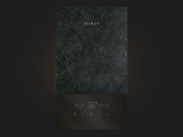 Проточный водонагреватель AURUS AWH I 8.8 IN Graphite Marble
