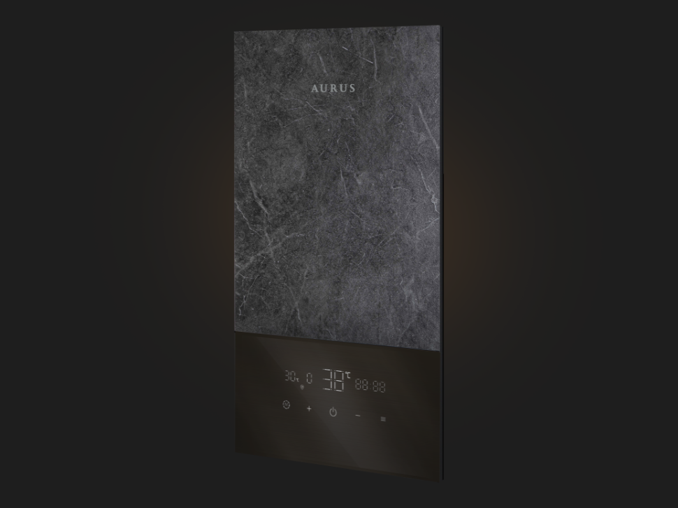 Проточный водонагреватель AURUS AWH I 8.8 IN Graphite Marble